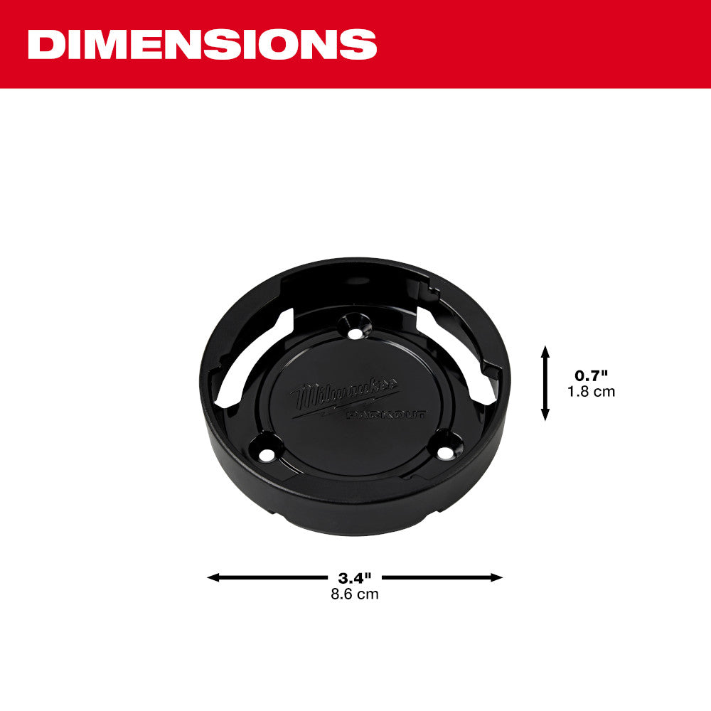 Milwaukee 48-22-8399X PACKOUT Twist to Lock Mount