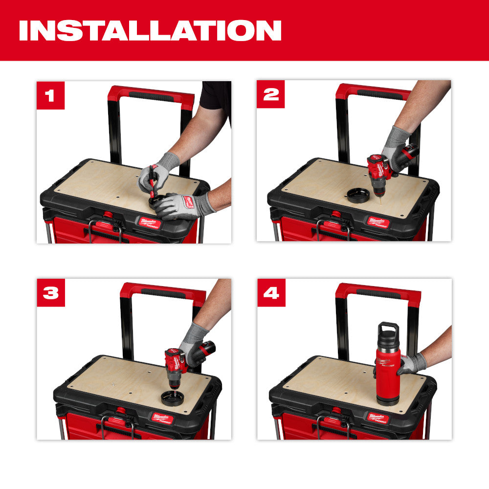 Milwaukee 48-22-8399X PACKOUT Twist to Lock Mount