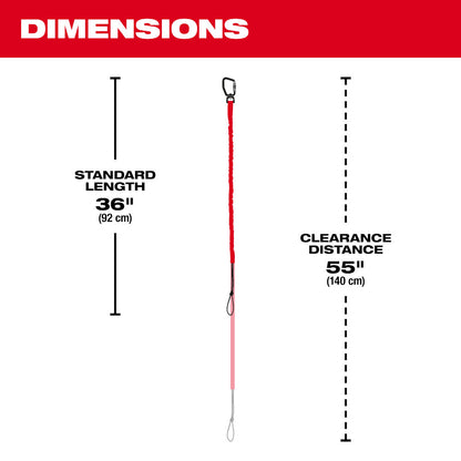 Milwaukee 48-22-8810 10lbs 36in Locking Tool Lanyard