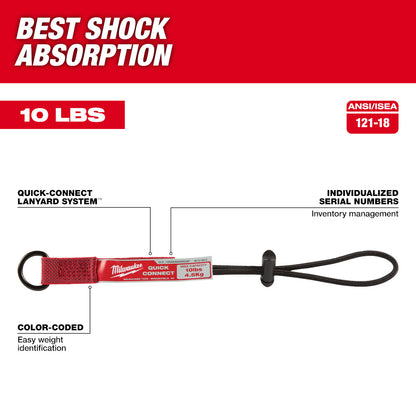 Milwaukee 48-22-8823 10lbs Quick-Connect Accessory - 3pk