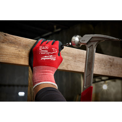 Milwaukee 48-22-8903 Cut Level 1 Nitrile Dipped Gloves - Extra Large