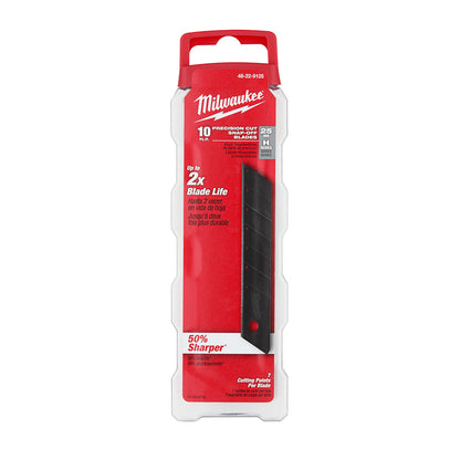 Milwaukee 48-22-9125 L Series 25mm Precision Snap Blades - 10pk