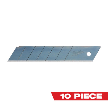 Milwaukee 48-22-9125 L Series 25mm Precision Snap Blades - 10pk