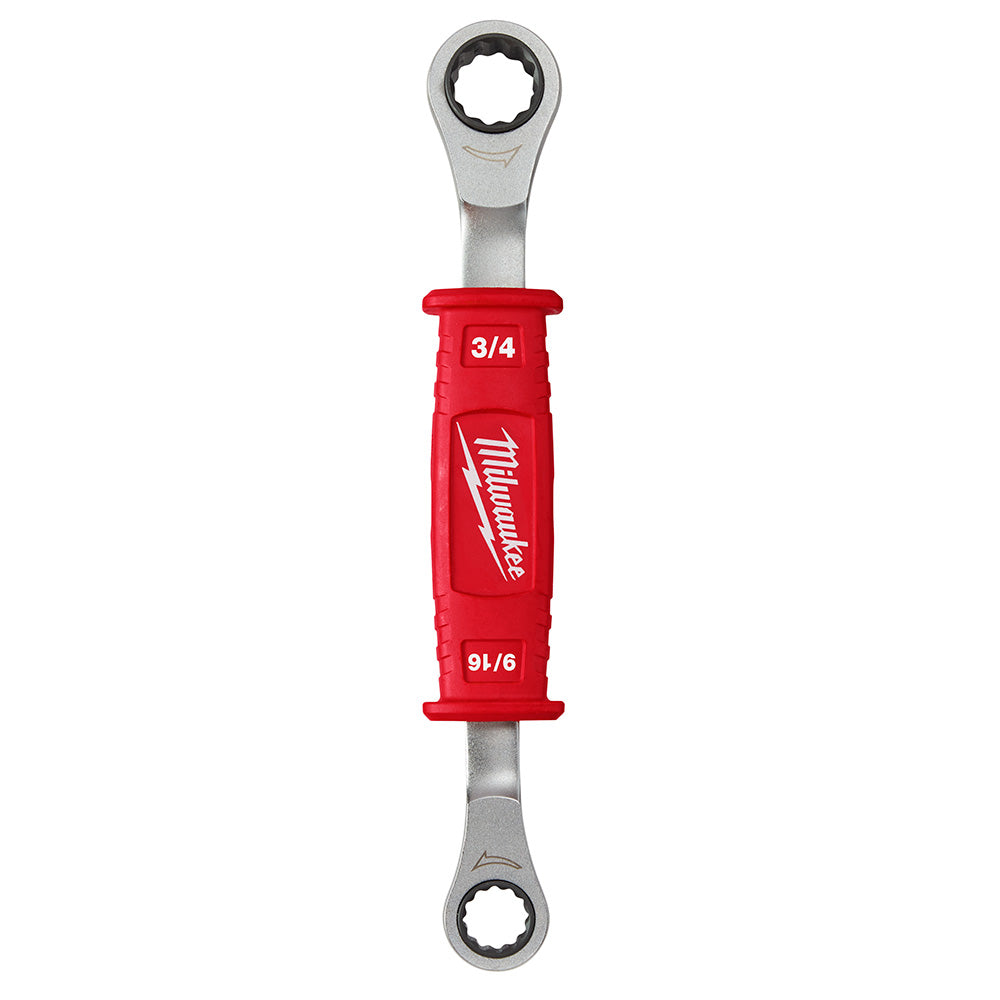 Milwaukee 48-22-9211 Lineman's 2-In-1 Insulated Ratcheting Box Wrench
