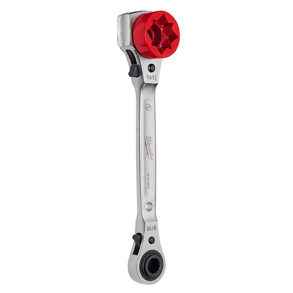 Milwaukee 48-22-9216 Lineman's 5-In-1 Insulated Ratcheting Box Wrench