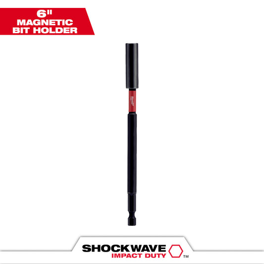 Milwaukee 48-32-4511 SHOCKWAVE Impact Duty 6in Magnetic Bit Holder