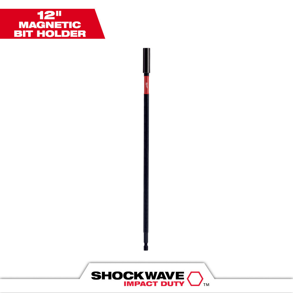 Milwaukee 48-32-4512 SHOCKWAVE Impact Duty 12in Magnetic Bit Holder