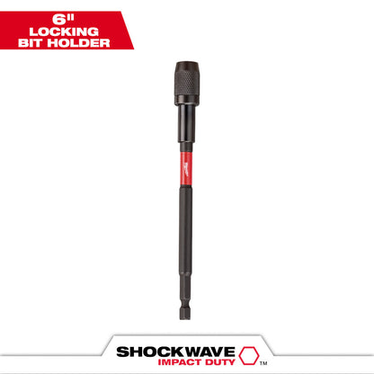 Milwaukee 48-32-4532 SHOCKWAVE Impact Duty 6in Locking Bit Holder