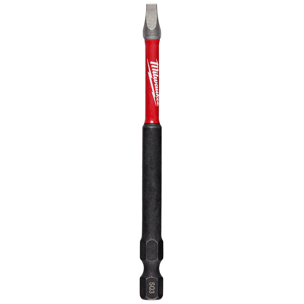 Milwaukee 48-32-4573 SHOCKWAVE Impact Duty 3-1/2in x #3 Square Power Bit
