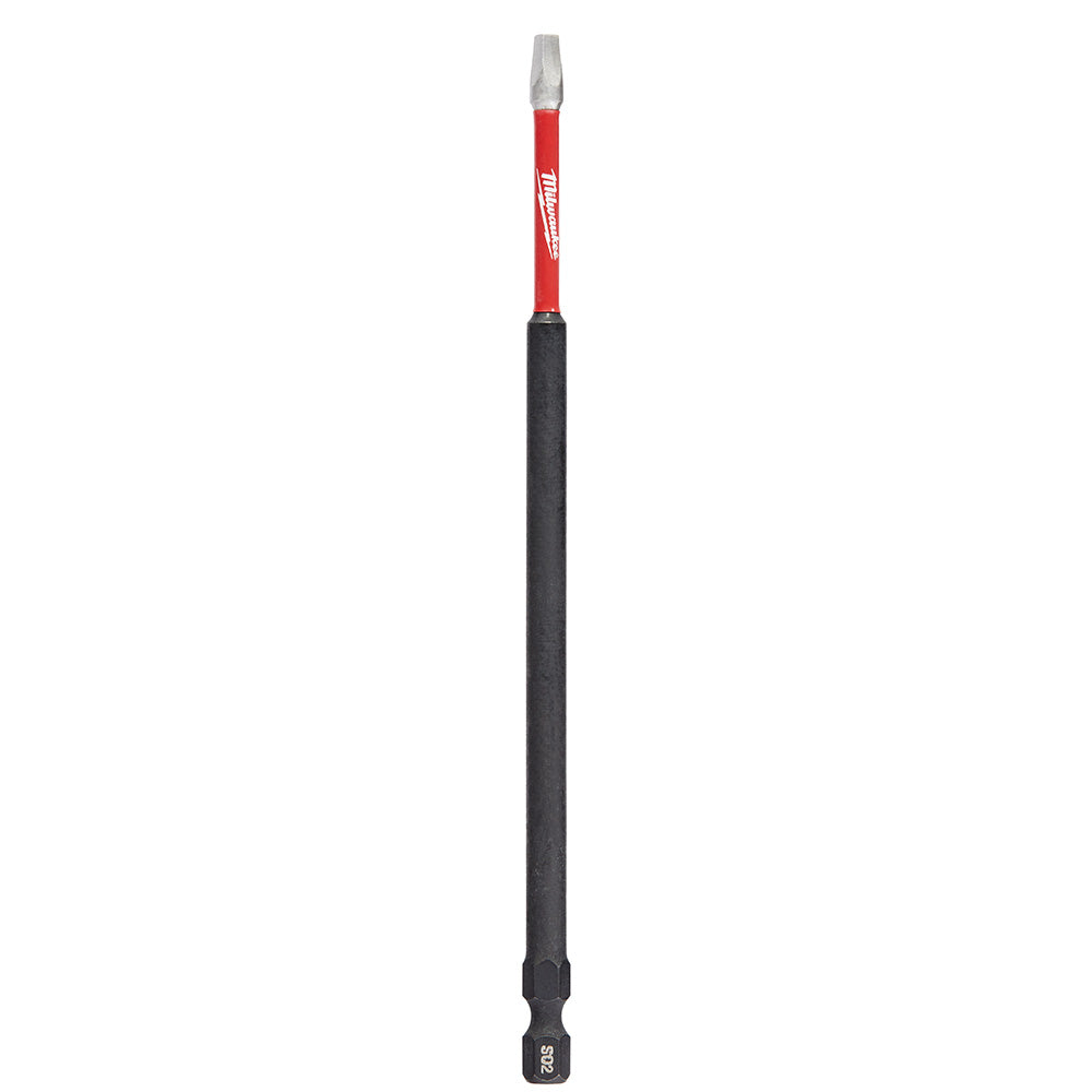 Milwaukee 48-32-4805 SHOCKWAVE Impact Duty 6 in. Square #2 Alloy Steel Screw Driver Bit (1-Pack)