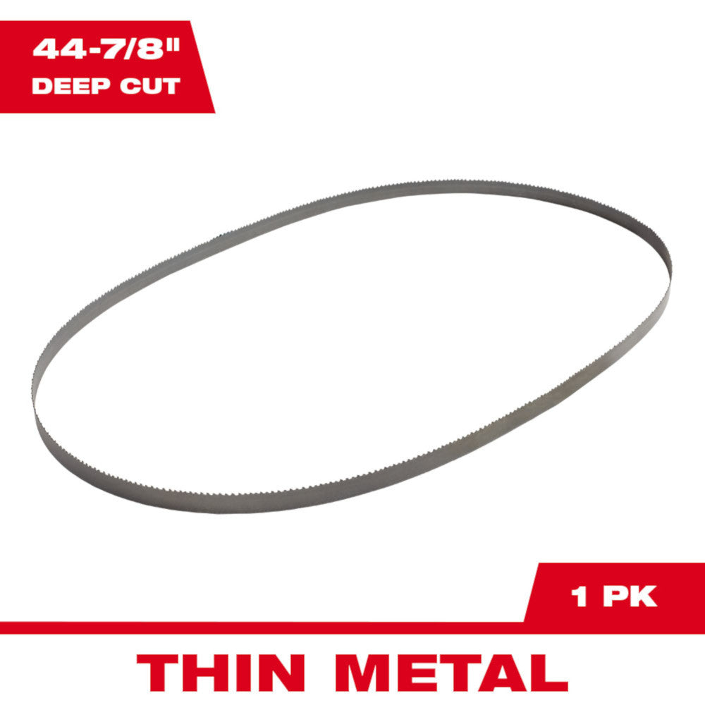 Milwaukee 48-39-0520 44-7/8in 18 TPI Standard / Deep Cut Portable Band Saw Blade