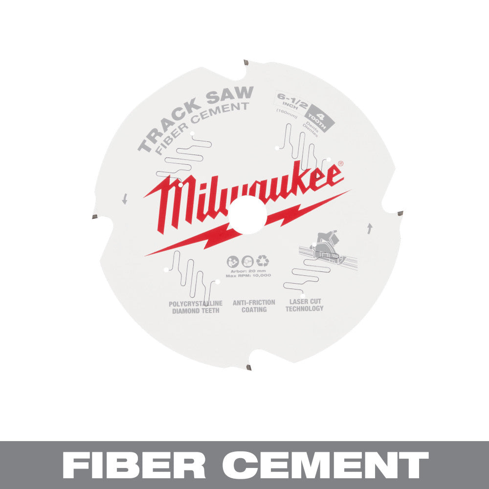 Milwaukee 48-40-0670 6-1/2in 4T Fiber Cement Track Saw Blade
