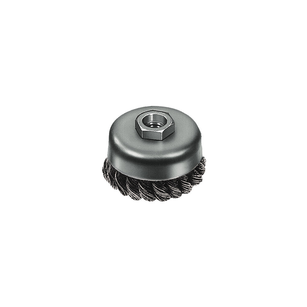 Milwaukee 48-52-5040 3in Carbon Steel Knot Wire Cup Brush