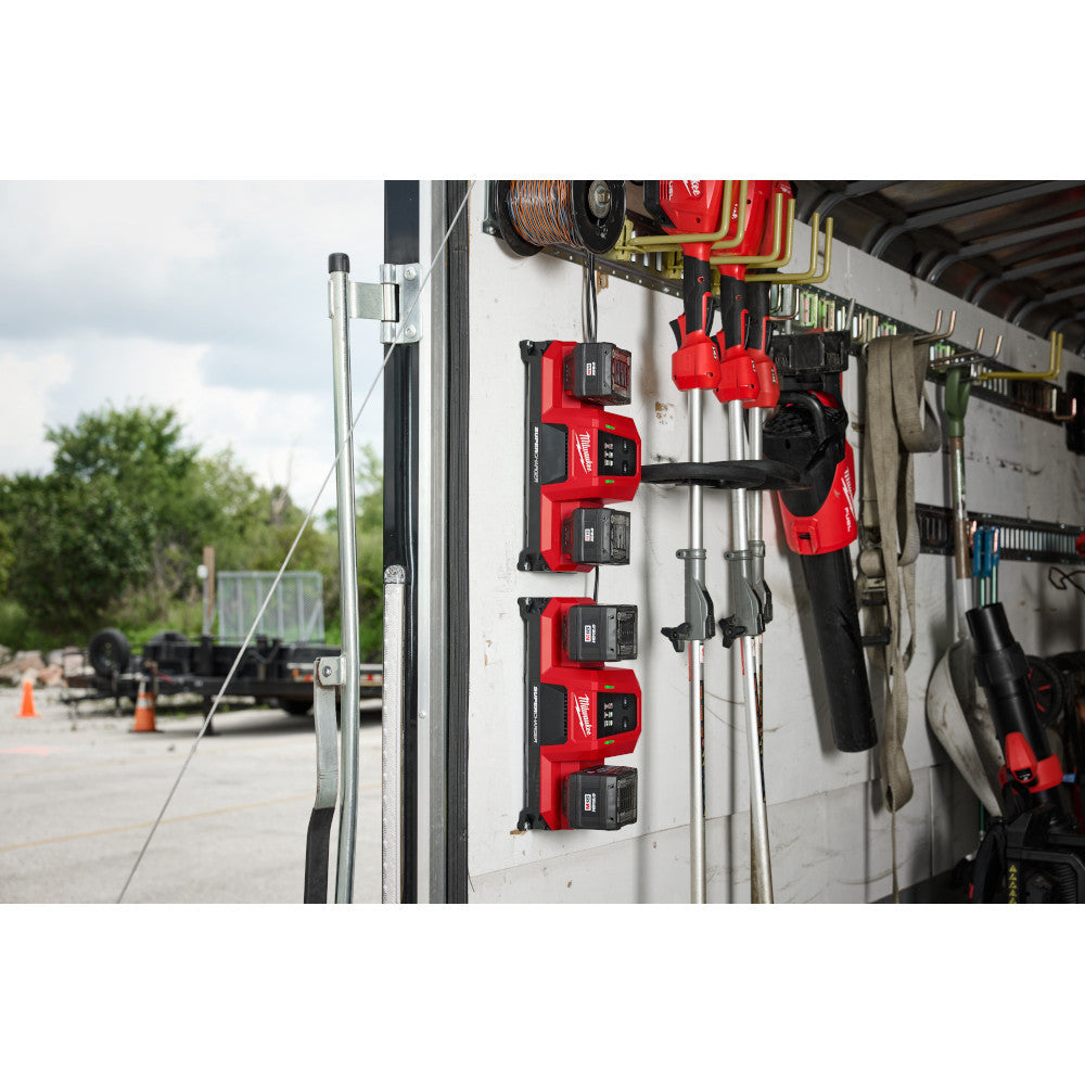 Milwaukee 48-59-1816 M18 Dual Bay Simultaneous Super Charger with 4 Point Mounting