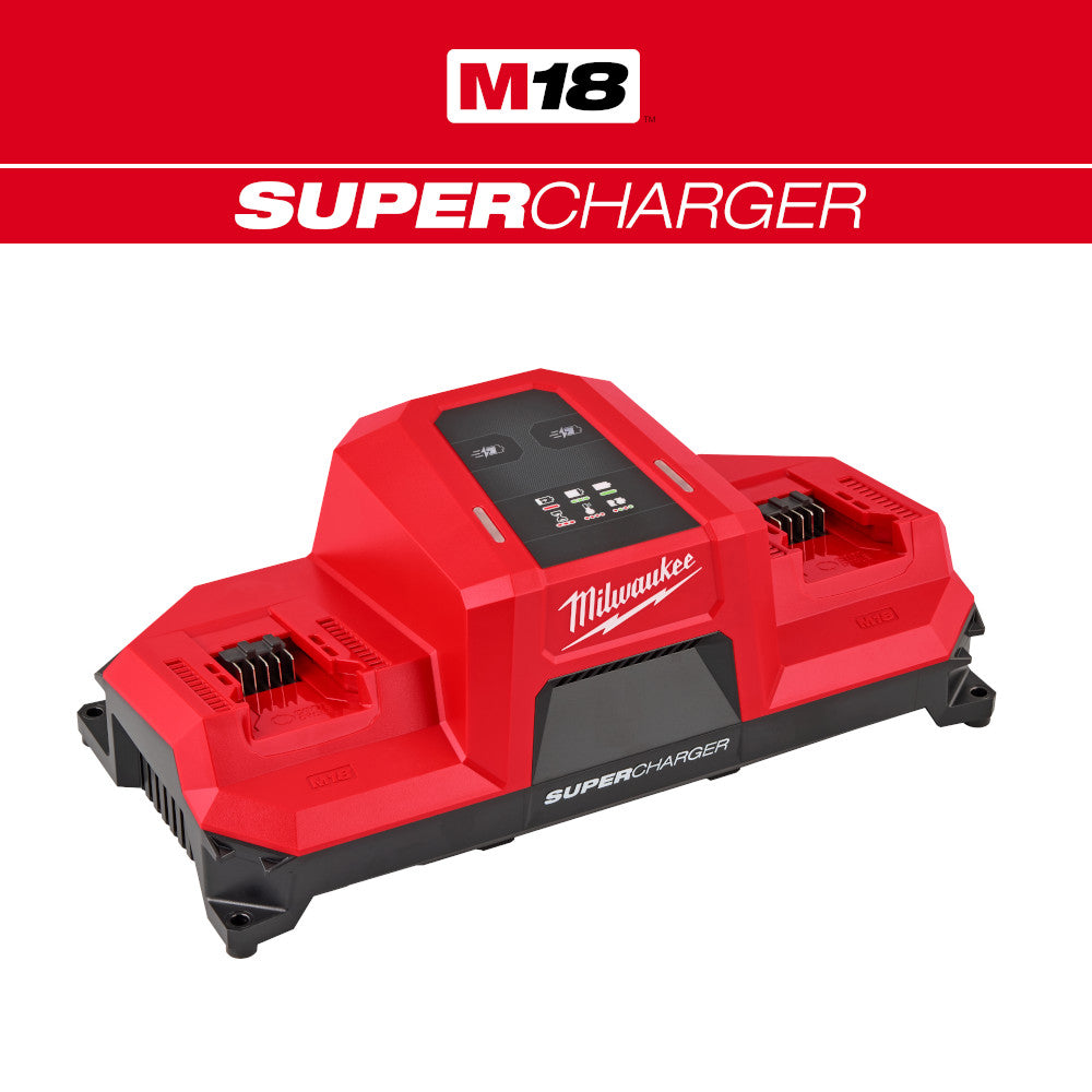 Milwaukee 48-59-1816 M18 Dual Bay Simultaneous Super Charger with 4 Point Mounting