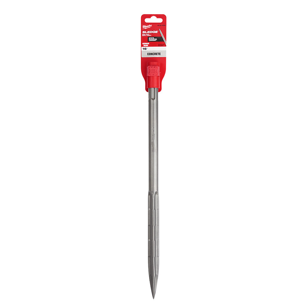 Milwaukee 48-62-4250 16in SDS Max SLEDGE Bull Point Chisel