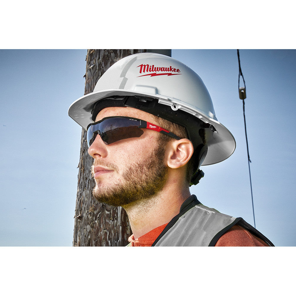 Milwaukee 48-73-2105 Anti-Scratch Gray Safety Glasses
