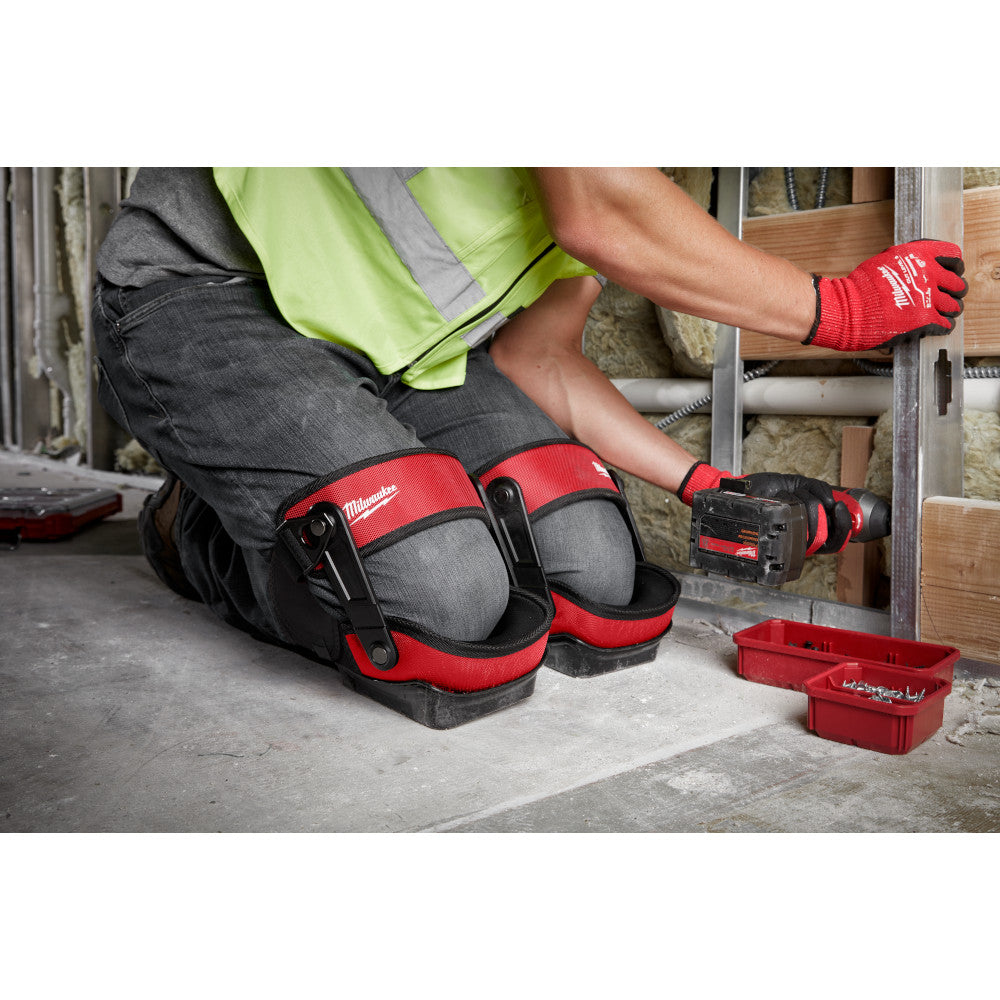 Milwaukee 48-73-6051 Stabilizer Performance Knee Pads with Thigh Straps