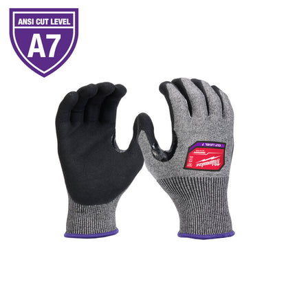 Milwaukee 48-73-7014 Cut Level 7 High Dexterity Nitrile Dipped Gloves - XX Large