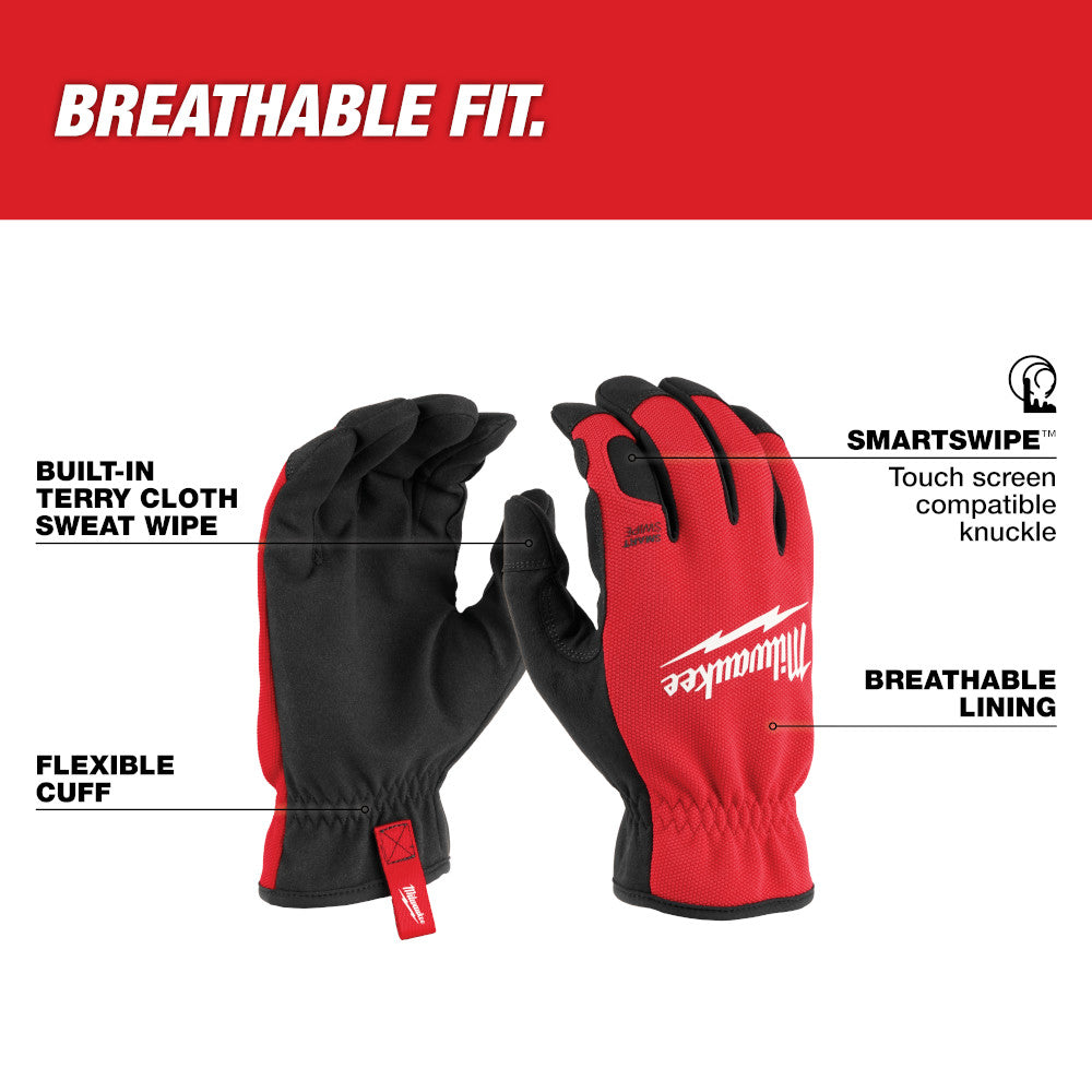 Milwaukee 48-73-8514 Lightweight Work Gloves - XXL