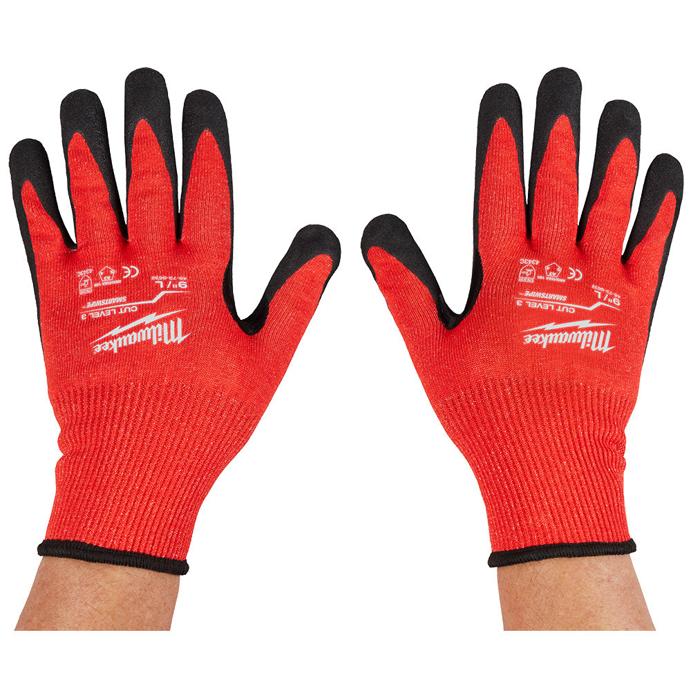 Milwaukee 48-73-8633 Cut Level 3 Nitrile Dipped Gloves - XL