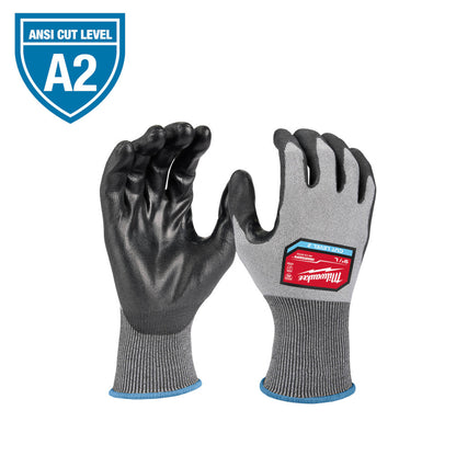 Milwaukee 48-73-8723 Cut Level 2 High Dexterity Polyurethane Dipped Gloves - Extra Large