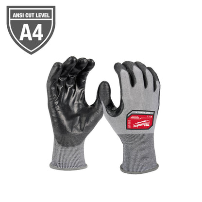 Milwaukee 48-73-8744 Cut Level 4 High Dexterity Polyurethane Dipped Gloves - XX Large