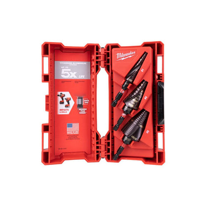 Milwaukee 48-89-9254 3pc SHOCKWAVE Impact Duty Set