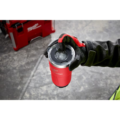 Milwaukee 48-22-8392R PACKOUT Red 20 oz. Tumbler