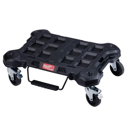 Milwaukee 48-22-8410 PACKOUT Dolly 24-inch x 18-inch Black Multi-Purpose Utility Cart