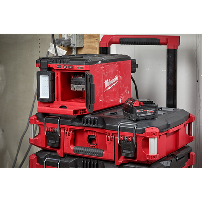 Milwaukee 48-22-8424 PACKOUT 22-inch Medium Tool Box Fits Modular Storage System