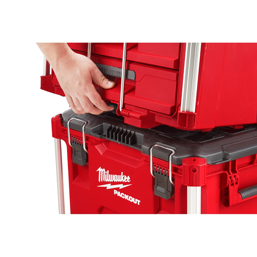 Milwaukee 48-22-8443 PACKOUT 22-inch Modular 3-Drawer Tool Box with Metal Reinforced Corners