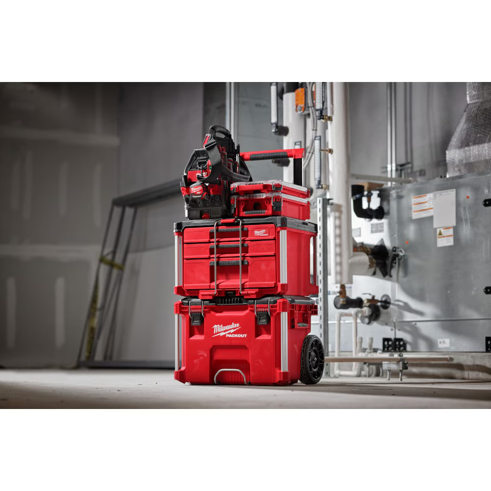 Milwaukee 48-22-8447 PACKOUT 22-inch Modular 3-Drawer Multi Drawer Tool Box with Metal Reinforced Corners