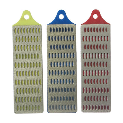 3 Pcs 1" x 3" Diamond Hone Block Set | Sharpening Stones