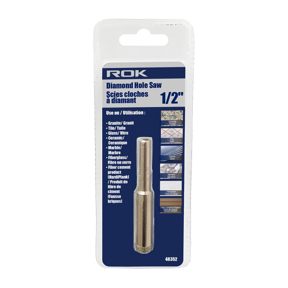 3/8" Diamond Hole Saw | Tile & Glass Core Bit