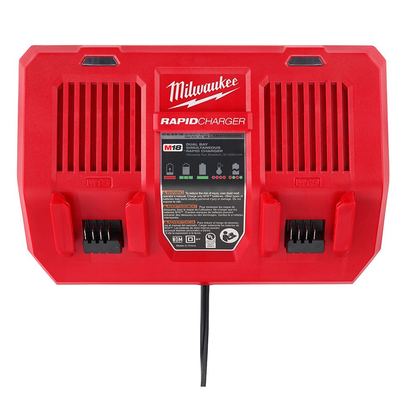 Milwaukee 48-59-1802 18V M18 Lithium-Ion Battery Dual Bay Rapid Charger