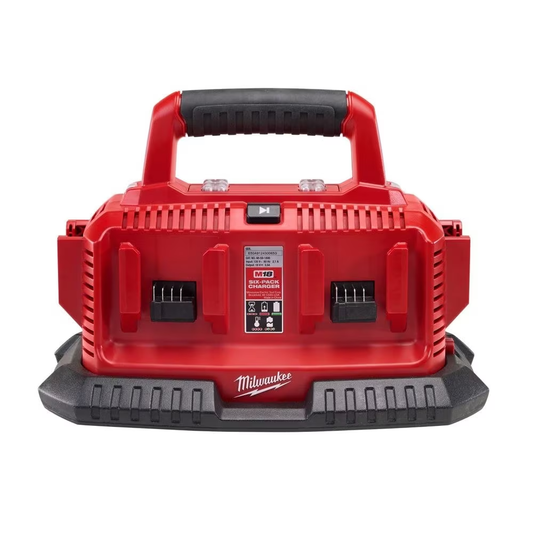 Milwaukee 48-59-1806 18V M18 Lithium-Ion Battery 6-Port Sequential Charger