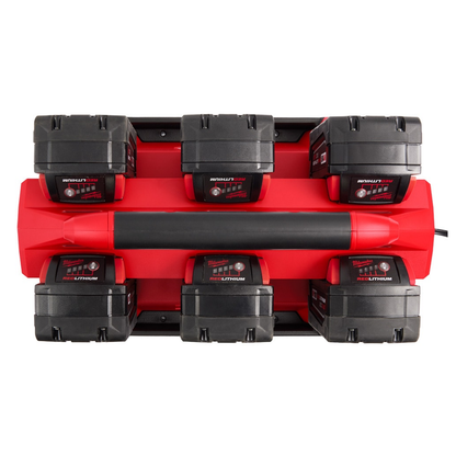 Milwaukee 48-59-1809 18V M18 Lithium-Ion Battery PACKOUT 6-Port Rapid Charger