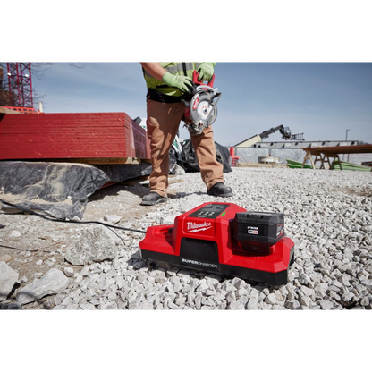 Milwaukee 48-59-1866 18V M18 Li-Ion Extended Capacity (XC) 6.0 Ah REDLITHIUM FORGE Starter Kit w/ Super Charger (2-Pack)