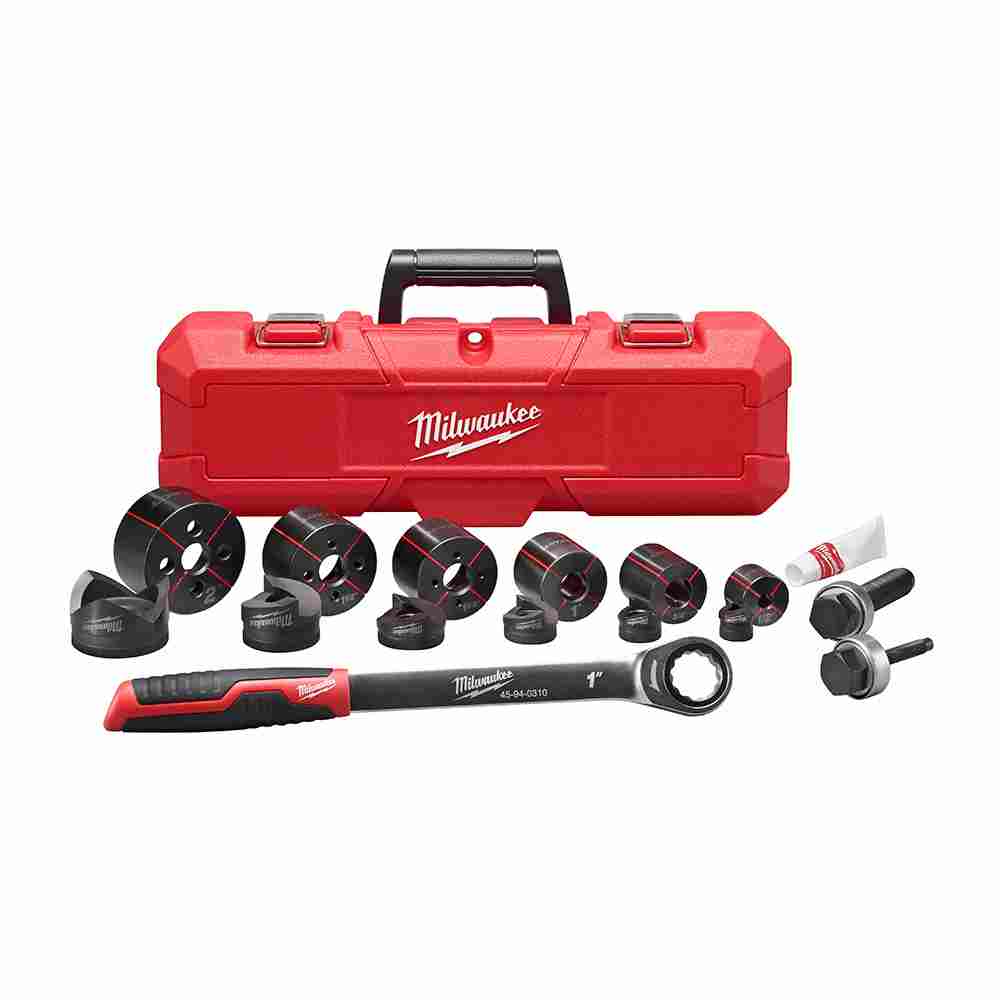 Milwaukee 49-16-2694 EXACT 1/2in to 2in Hand Ratchet Knockout Set