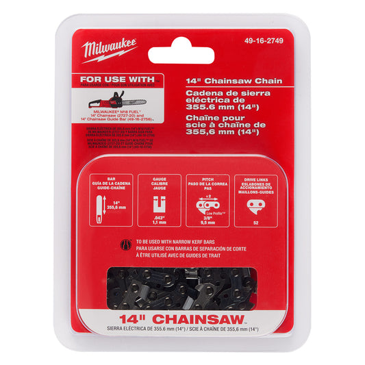 Milwaukee 49-16-2749 14in Chainsaw Chain