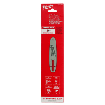 Milwaukee 49-16-2751 8in Guide Bar for M18 FUEL HATCHET Pruning Saw