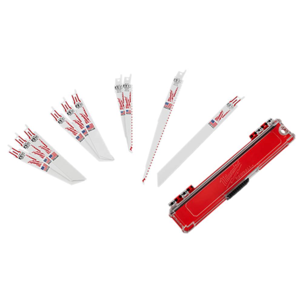 Milwaukee 49-22-3310 10pc SAWZALL Reciprocating Saw Blade Set