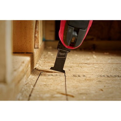 Milwaukee 49-25-1101 OPEN-LOK 1-3/8in Universal Fit High Carbon Steel Wood Cutting Multi-Tool Oscillating Blade