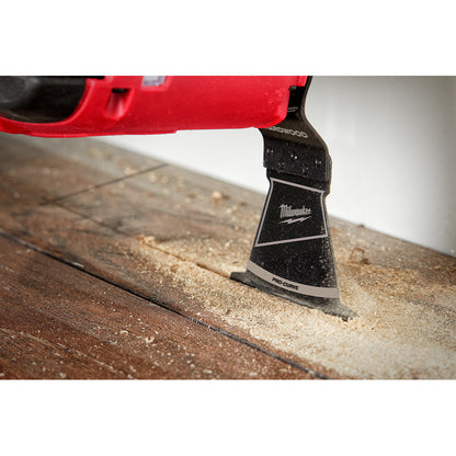 Milwaukee 49-25-1153 OPEN-LOK 2-1/2in Universal Fit HCS Japanese Teeth Hardwood Cutting Multi-Tool Oscillating Blades - 3pk