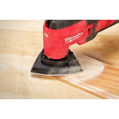 Milwaukee 49-25-2009 OPEN-LOK 10pc 3-1/2in Triangle Universal Fit Multi-Tool Oscillating Sanding Pad & Paper Set
