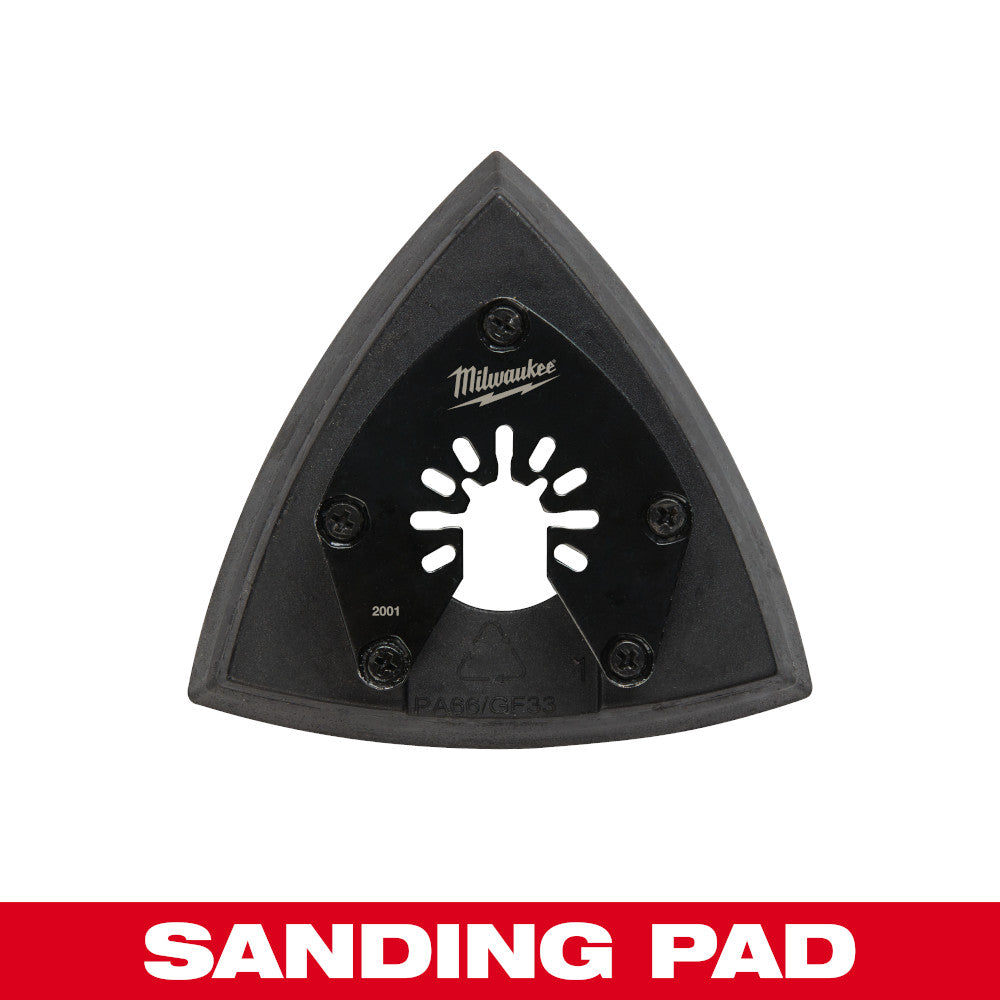 Milwaukee 49-25-2001 OPEN-LOK 3-1/2in Triangle Universal Fit Multi-Tool Oscillating Sanding Pad