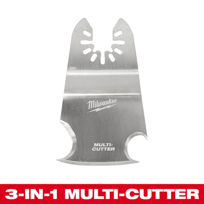 Milwaukee 49-25-2221 OPEN-LOK Universal Fit Multi-Tool Oscillating 3-In-1 Scraper Blade