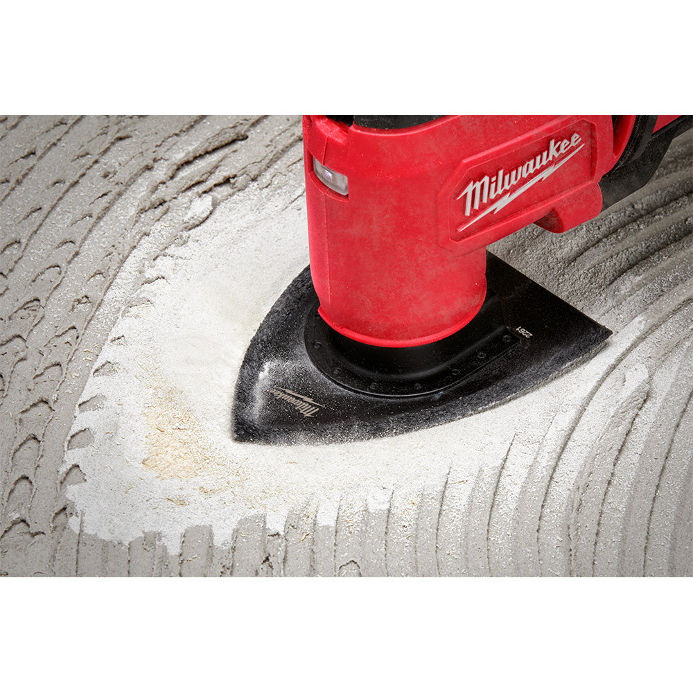 Milwaukee 49-25-2261 OPEN-LOK Universal Fit Multi-Tool Oscillating 2-In-1 Hybrid Carbide Grit Blade