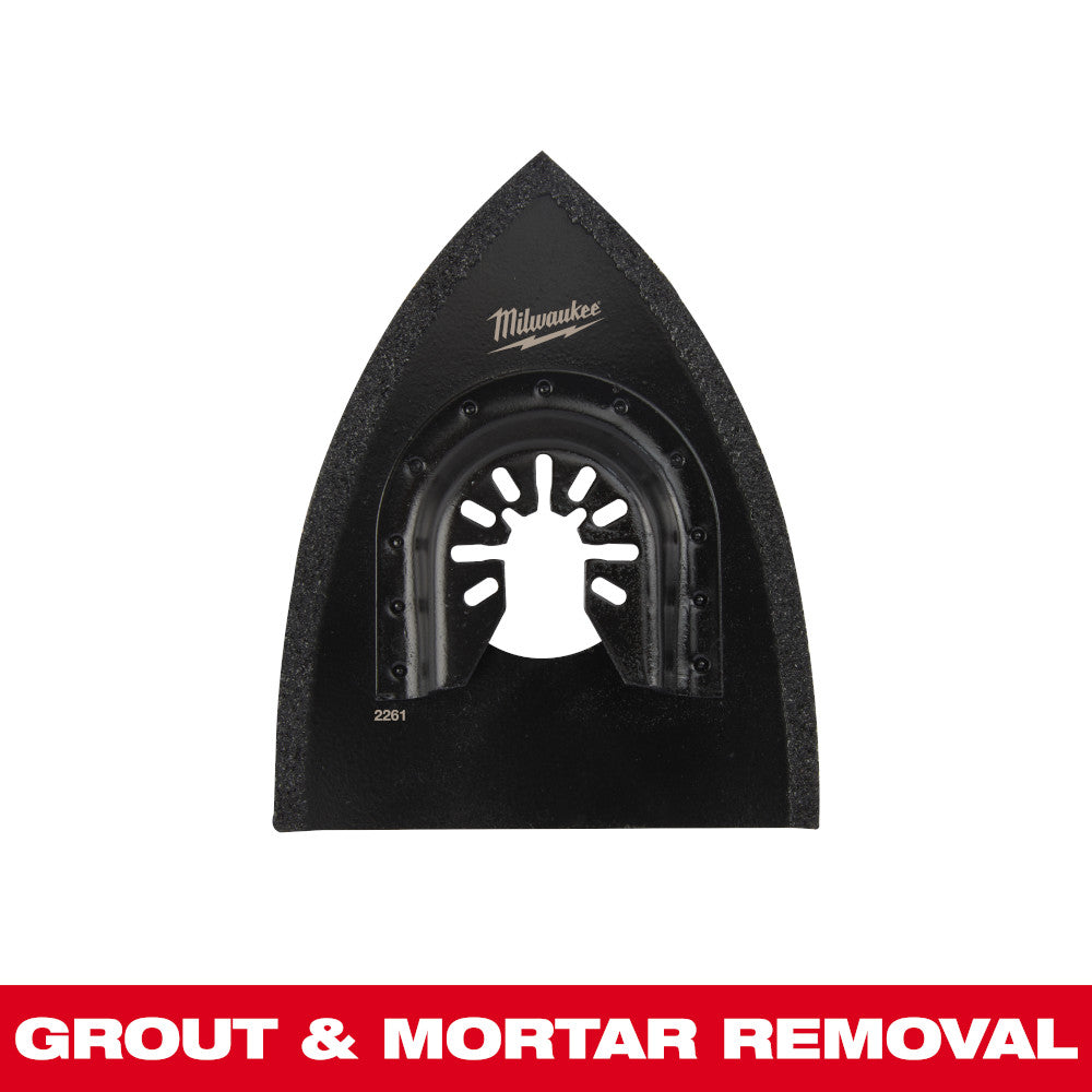 Milwaukee 49-25-2261 OPEN-LOK Universal Fit Multi-Tool Oscillating 2-In-1 Hybrid Carbide Grit Blade